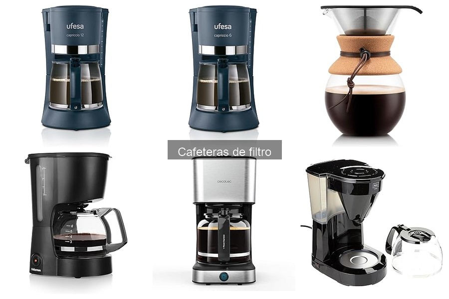 Características clave en cafeteras de filtro para uso diario