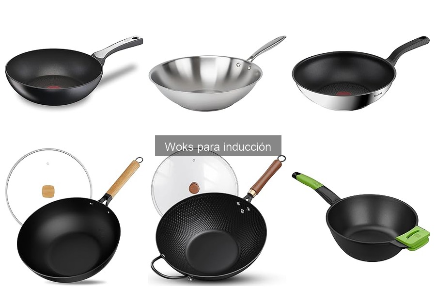 Características y beneficios de los woks para inducción