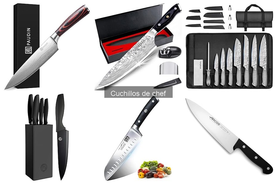 Cómo elegir el cuchillo de chef ideal para tu cocina