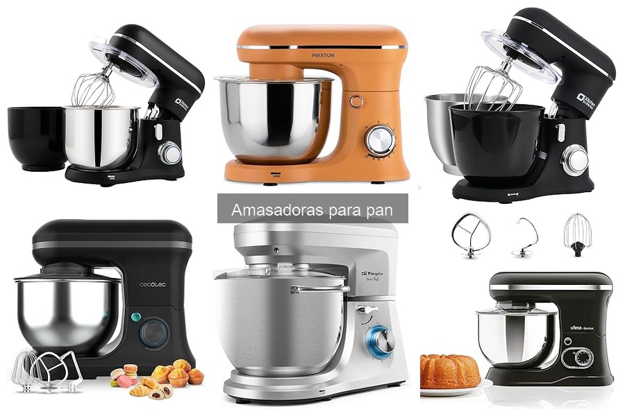 Cómo elegir la mejor amasadora para pan: guía completa