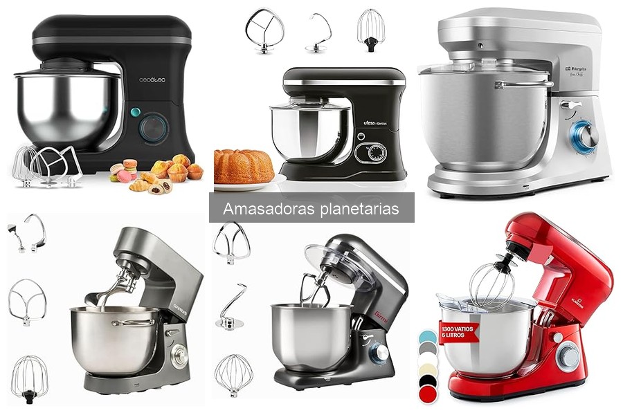 Cómo elegir la mejor amasadora planetaria para tu cocina