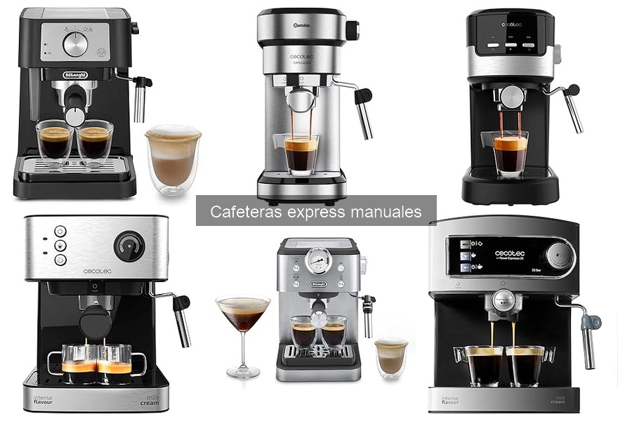 Cómo elegir la mejor cafetera express manual para tu hogar
