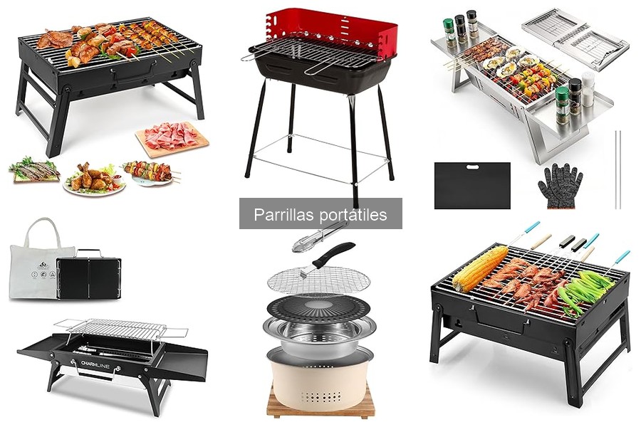 Cómo elegir la mejor parrilla portátil: guía de compra