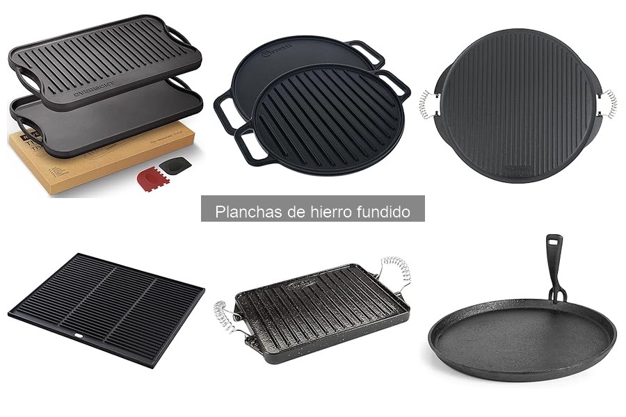 Cómo elegir la mejor plancha de hierro fundido