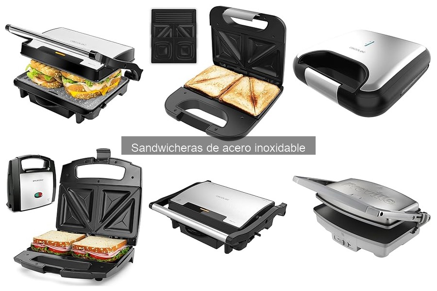 Cómo elegir la mejor sandwicera de acero inoxidable