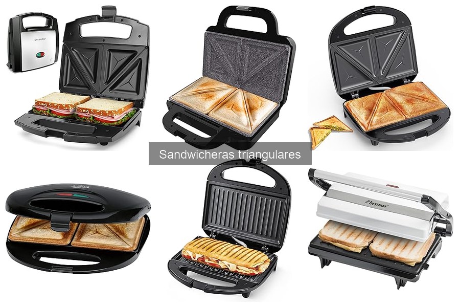 Cómo elegir la mejor sandwicera triangular para tu hogar