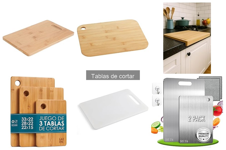 Cómo elegir la mejor tabla de cortar para tu cocina