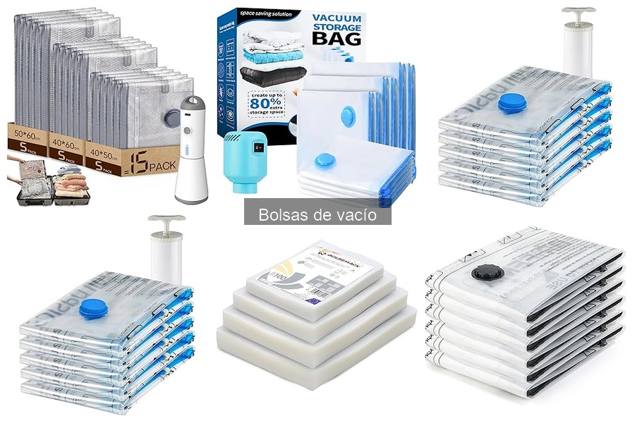 Cómo elegir las mejores bolsas de vacío para almacenar