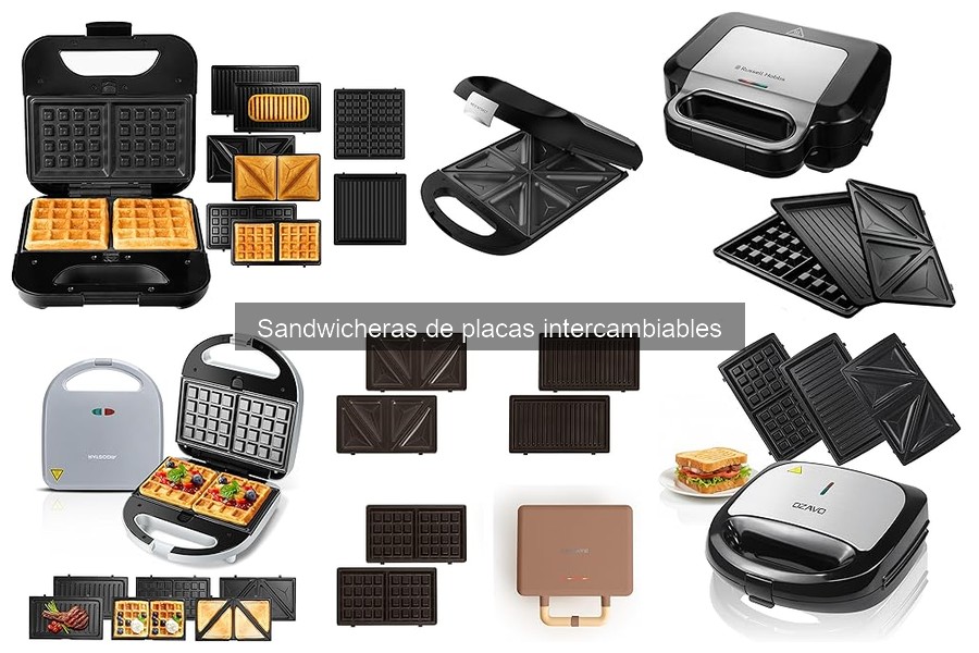 Cómo elegir tu sandwicera de placas intercambiables