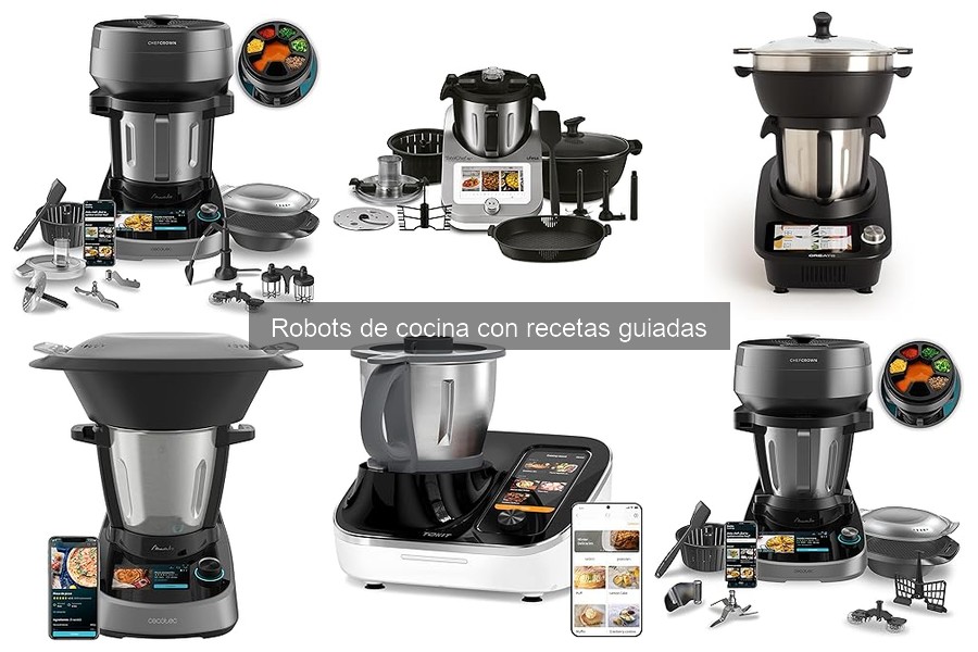 Cómo elegir un robot de cocina con recetas guiadas