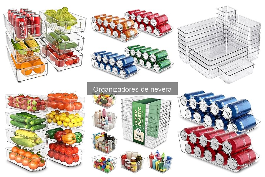 Cómo instalar organizadores de nevera de forma efectiva
