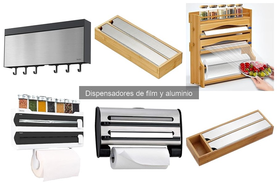 Cómo instalar un dispensador de film y aluminio en la cocina