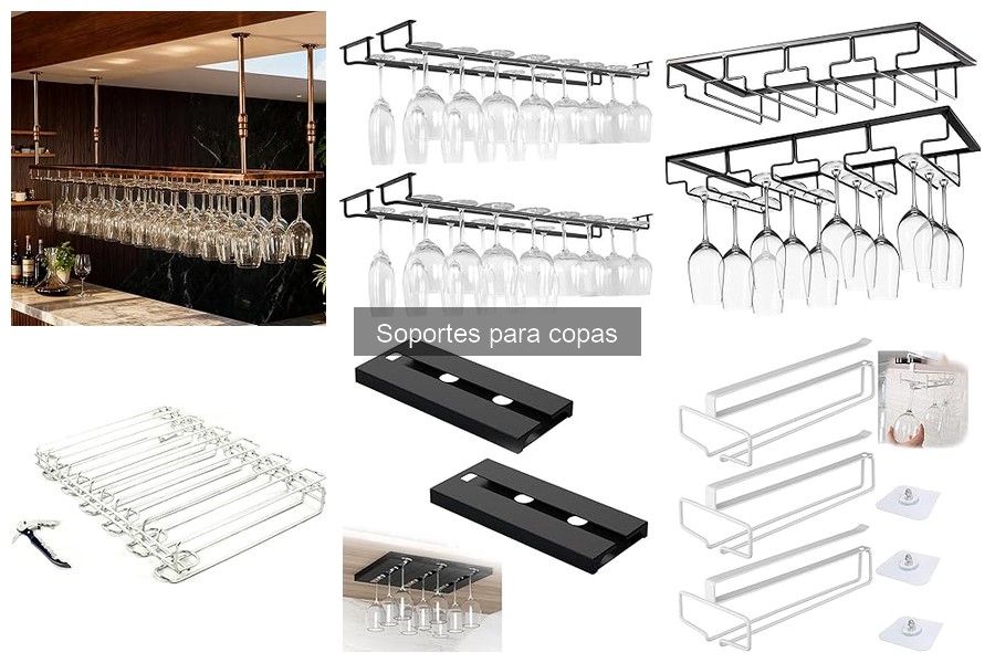 Cómo instalar un soporte para copas fácilmente