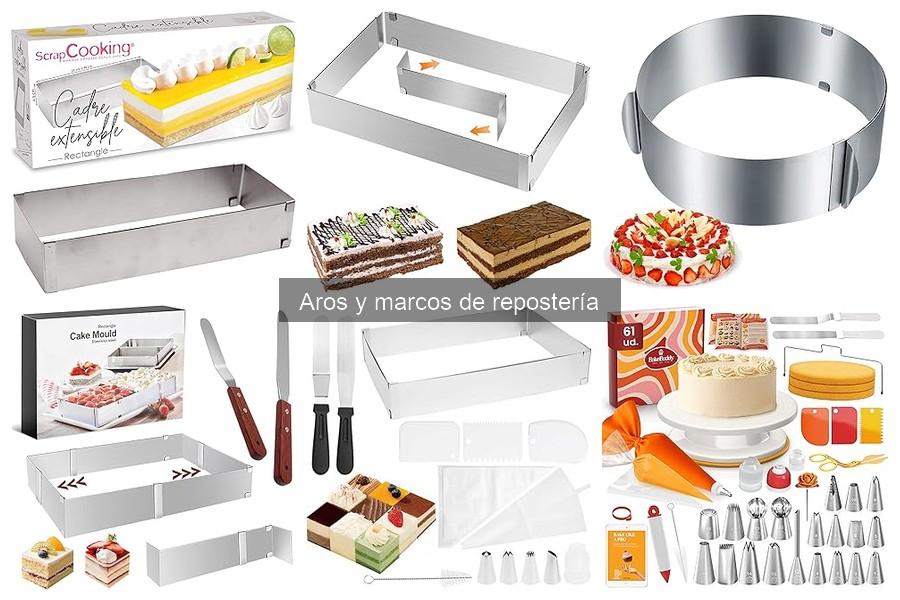 Cómo limpiar y mantener los aros de repostería
