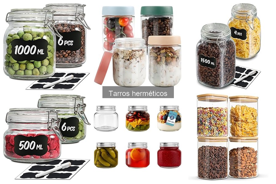Cómo limpiar y mantener tarros herméticos de cocina