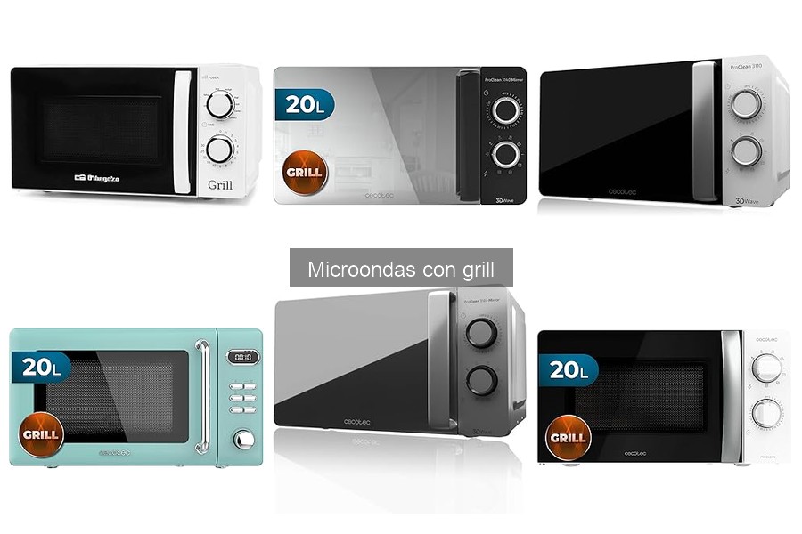 Cómo Limpiar y Mantener tu Microondas con Grill Eficazmente
