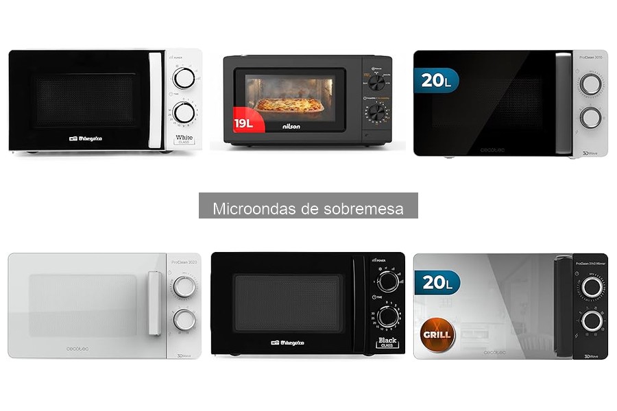 Cómo limpiar y mantener tu microondas de sobremesa