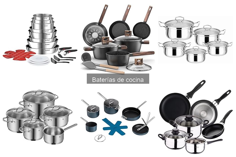 Cómo limpiar y mantener tus baterías de cocina