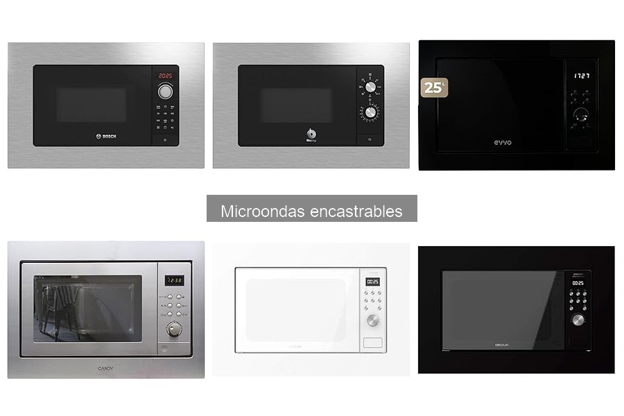 Cómo limpiar y mantener un microondas encastrable