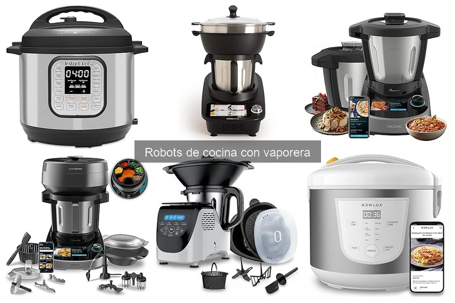 Cómo limpiar y mantener un robot de cocina con vaporera
