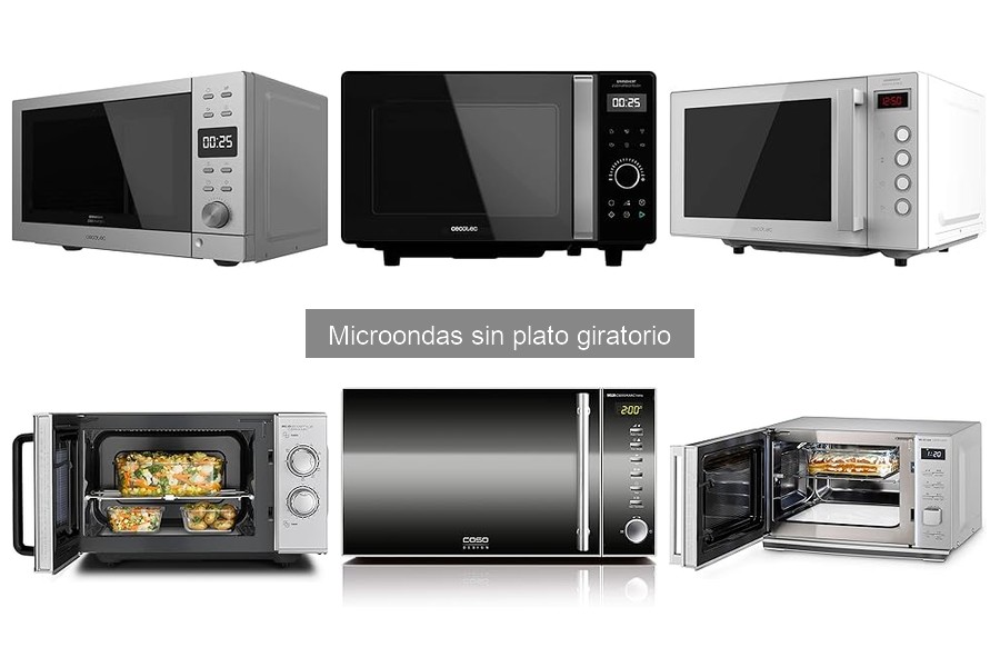 Cómo mantener tu microondas sin plato giratorio