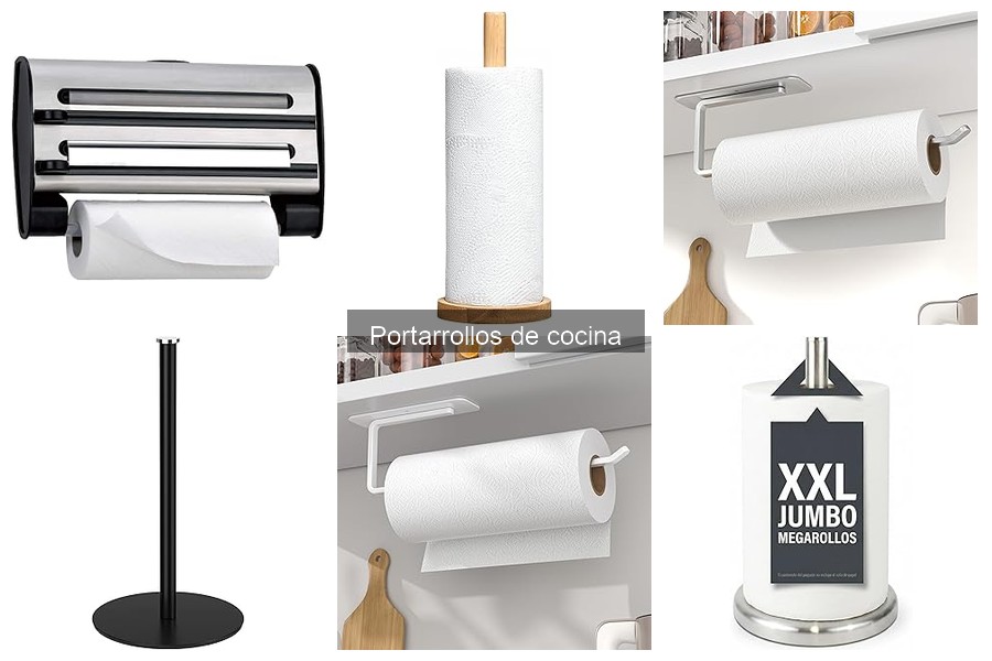 Cómo mantener tu portarrollos de cocina en perfecto estado