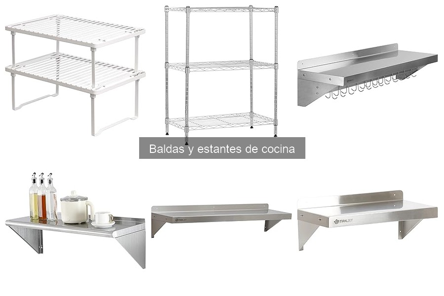 Cómo mantener tus estantes de cocina en óptimas condiciones