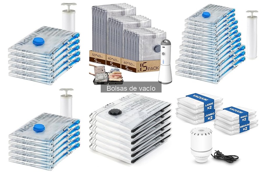 Cómo usar bolsas de vacío para almacenar ropa eficientemente