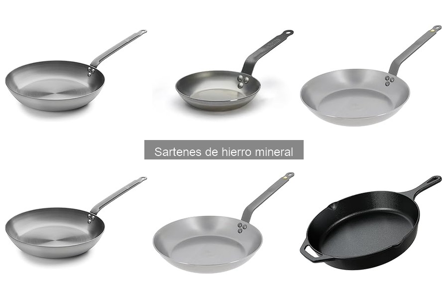 Cómo usar correctamente una sartén de hierro mineral