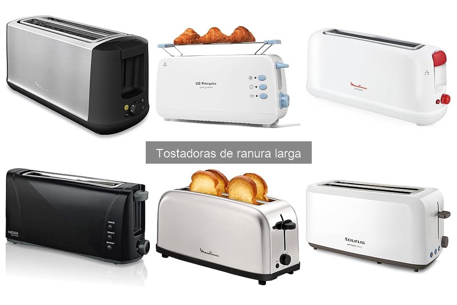 ¿Cómo usar correctamente una tostadora de ranura larga?