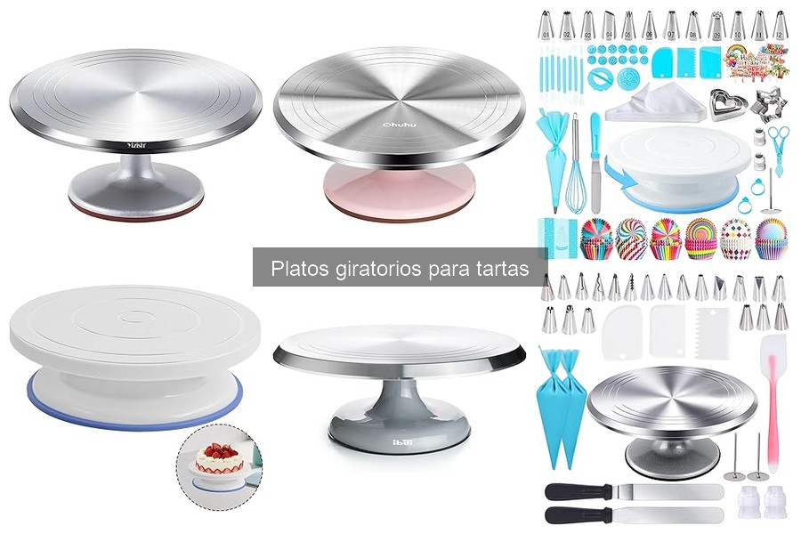 Cómo usar un plato giratorio para tartas: guía práctica