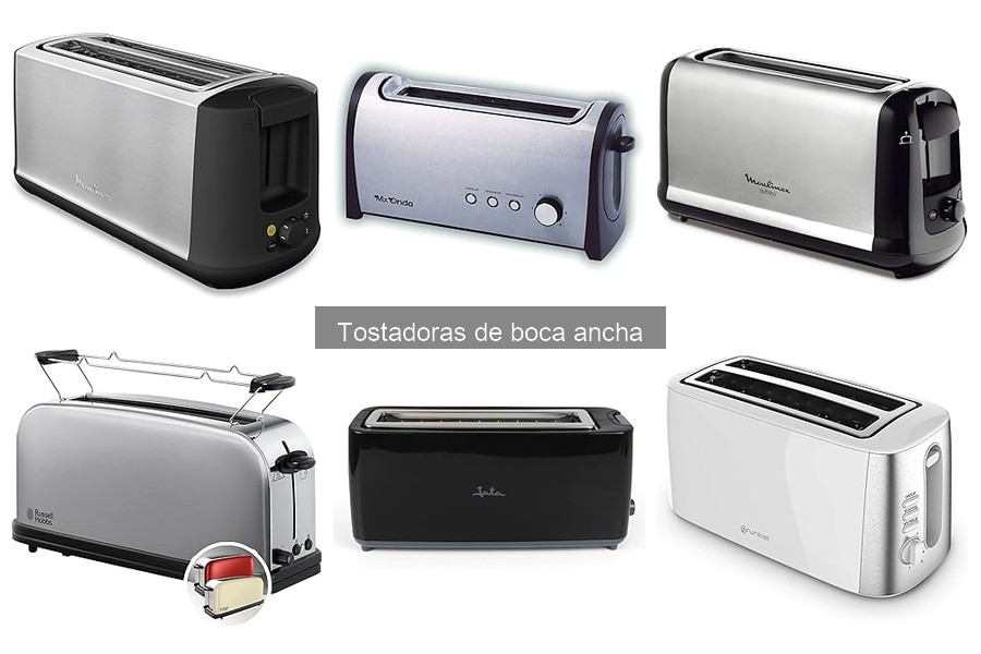 Cómo usar una tostadora de boca ancha correctamente
