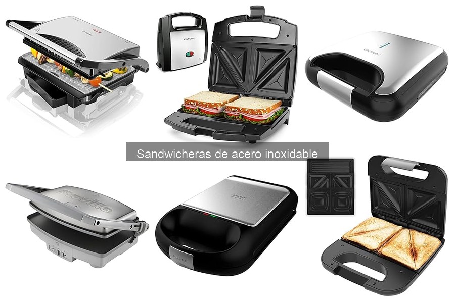 Cómo utilizar una sandwicera de acero inoxidable fácilmente