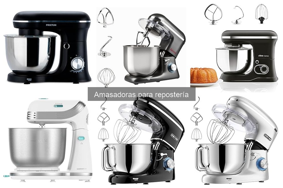 Comparativa: Amasadoras manuales vs eléctricas para repostería