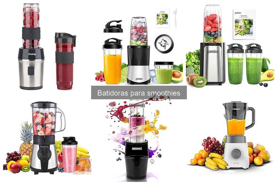 Comparativa: Batidoras de Inmersión vs. Vaso para Smoothies