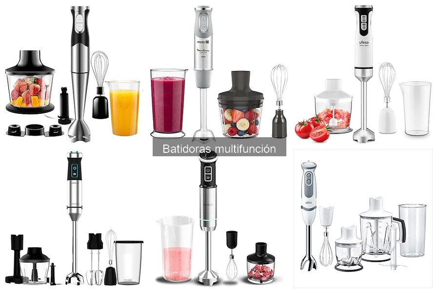 Comparativa: Batidoras Multifunción vs. Batidoras de Mano
