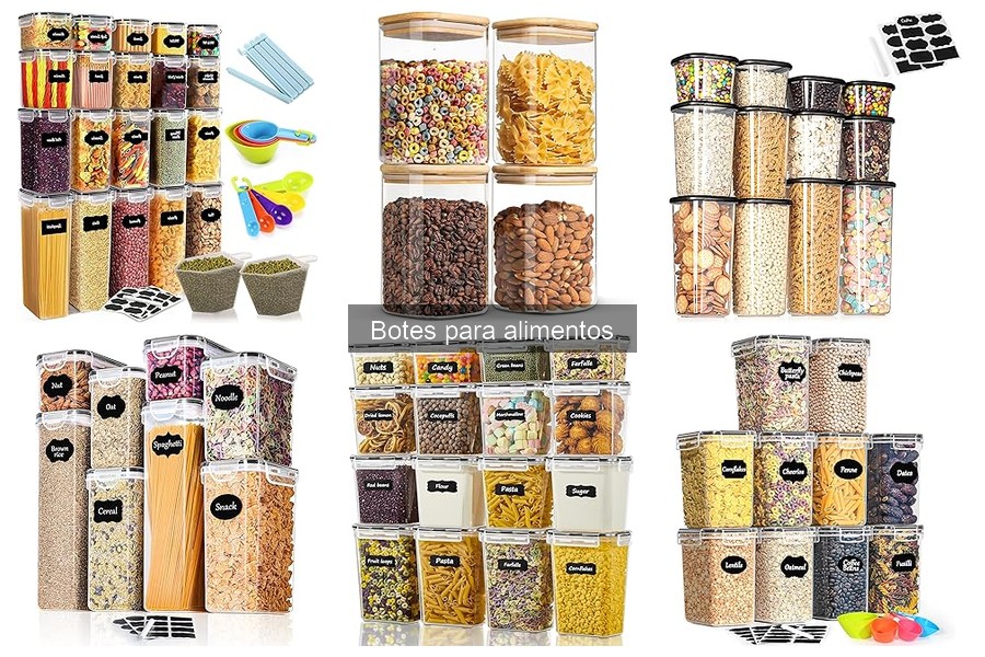 Comparativa: Botes de Plástico vs. Vidrio para Alimentos
