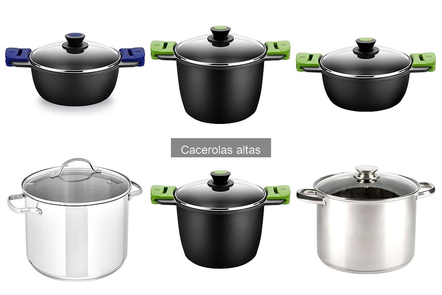 Comparativa: Cacerolas Altas de Vidrio vs. Metal