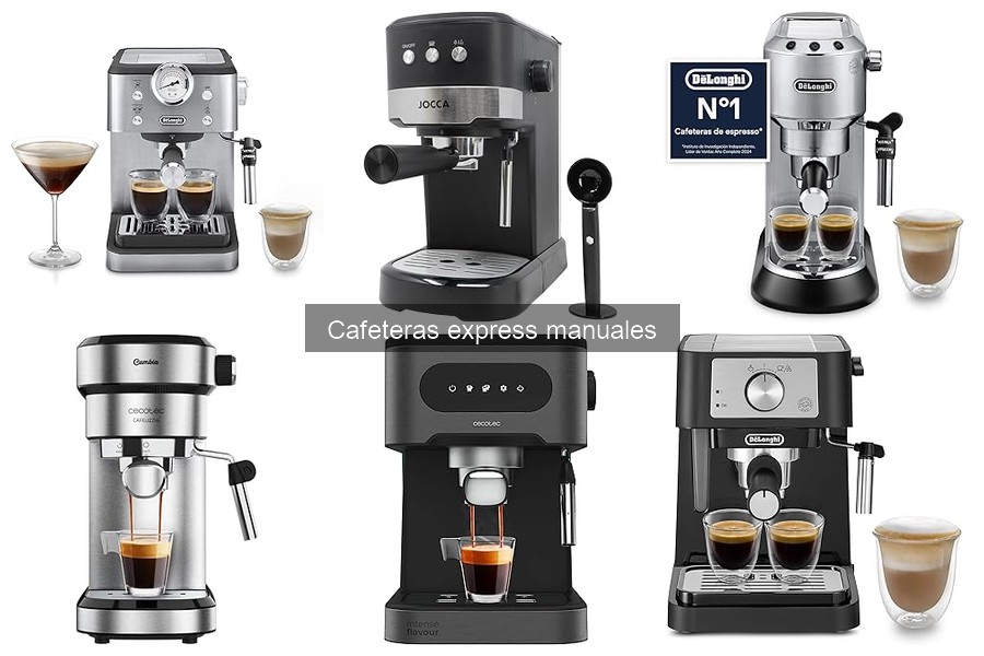 Comparativa: Cafetera Express Manual vs Automática