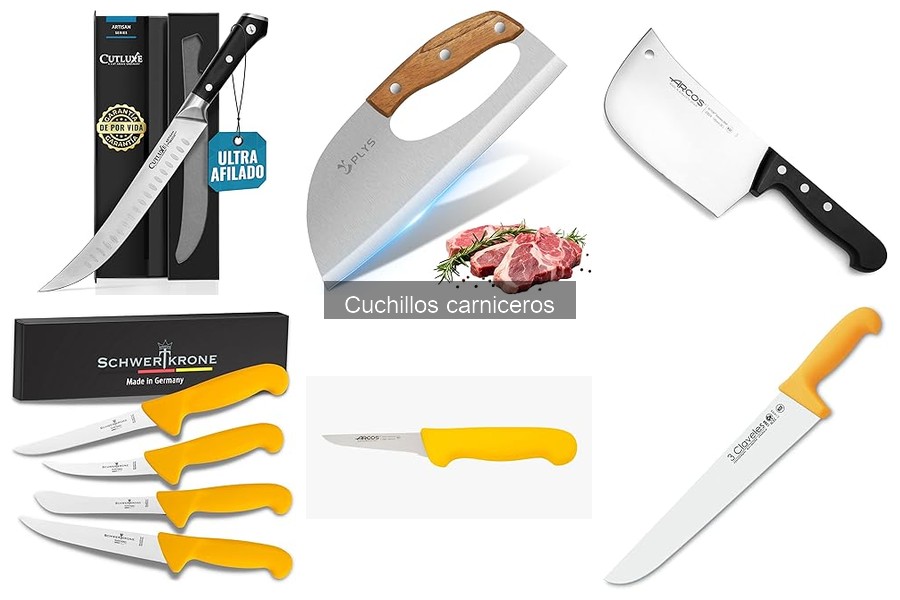 Comparativa: Cuchillos Carniceros vs. Cuchillos de Chef
