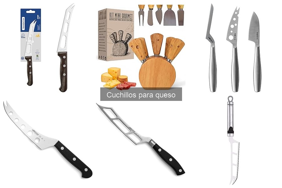 Comparativa: Cuchillos de Queso de Acero Inoxidable vs Cerámica