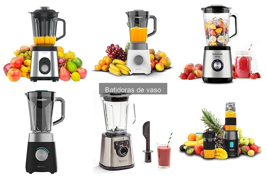 Comparativa de Batidoras de Vaso: Cecotec vs Moulinex