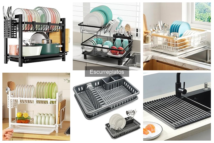 Comparativa de Escurreplatos: Metal vs Plástico