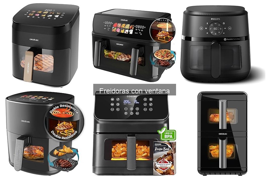 Comparativa de Freidoras con Ventana: ¿Cuál Elegir?