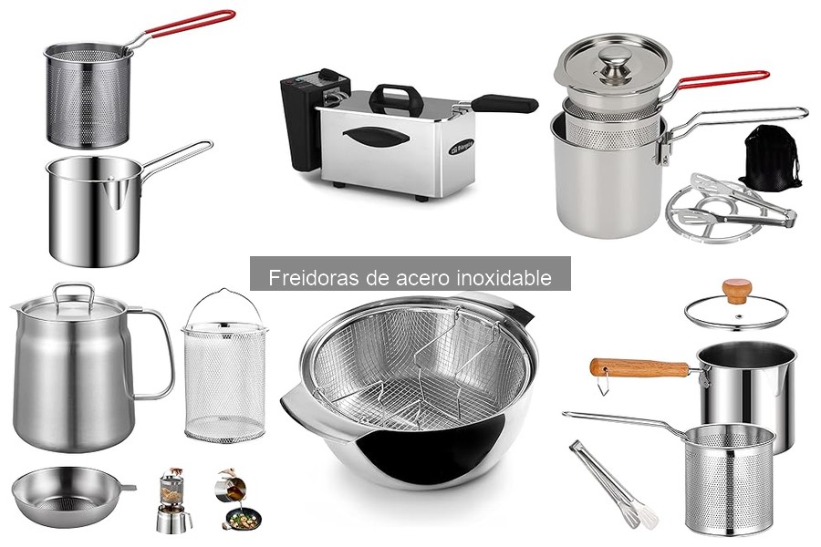 Comparativa de Freidoras de Acero Inoxidable: Mejores Opciones