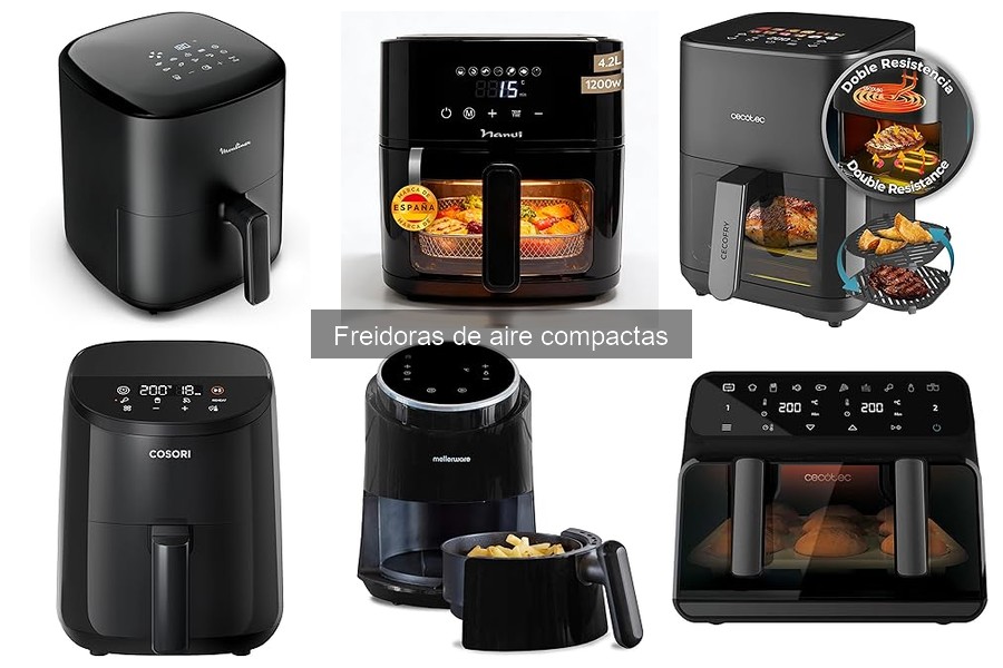 Comparativa de Freidoras de Aire Compactas: ¡Descubre las Mejores!