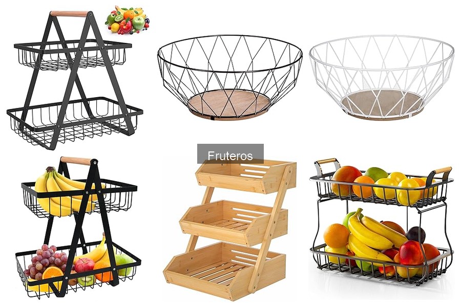 Comparativa de fruteros: ¿plástico o vidrio?
