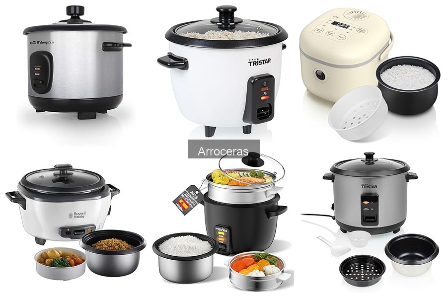 Comparativa de las Mejores Arroceras: Orbegozo, Russell Hobbs y Tristar