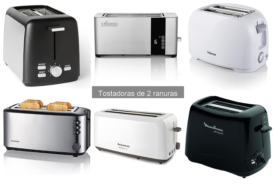 Comparativa de las Mejores Tostadoras de 2 Ranuras en 2023