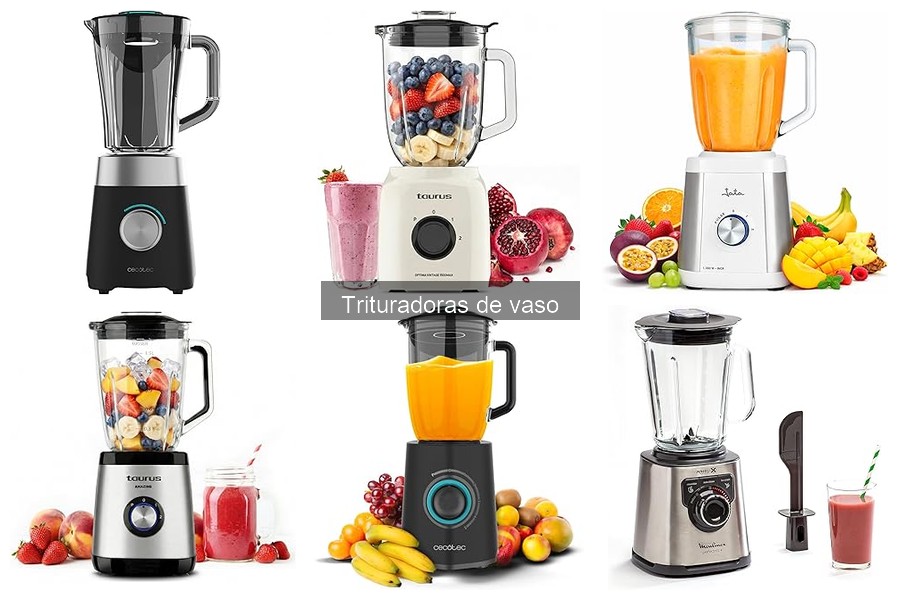 Comparativa de las Mejores Trituradoras de Vaso del Mercado